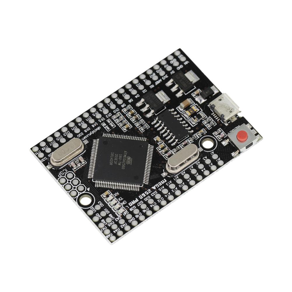 Mega2560 Pro Hochleistungs-Entwicklungsplatine mit CH340G ATmega2560-16AU 5V und männlichen Pin-Headern, kompatibel für Arduino Mega