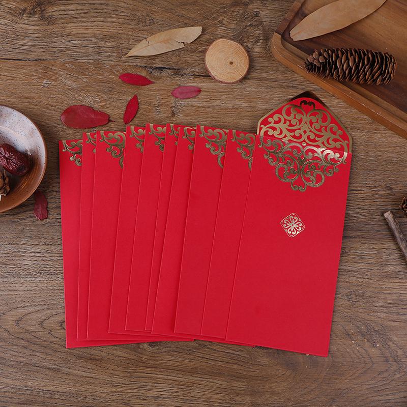 10Pcs  Year Wedding Red Envelope Rat Year Chinese Spring Festival Lucky Bag