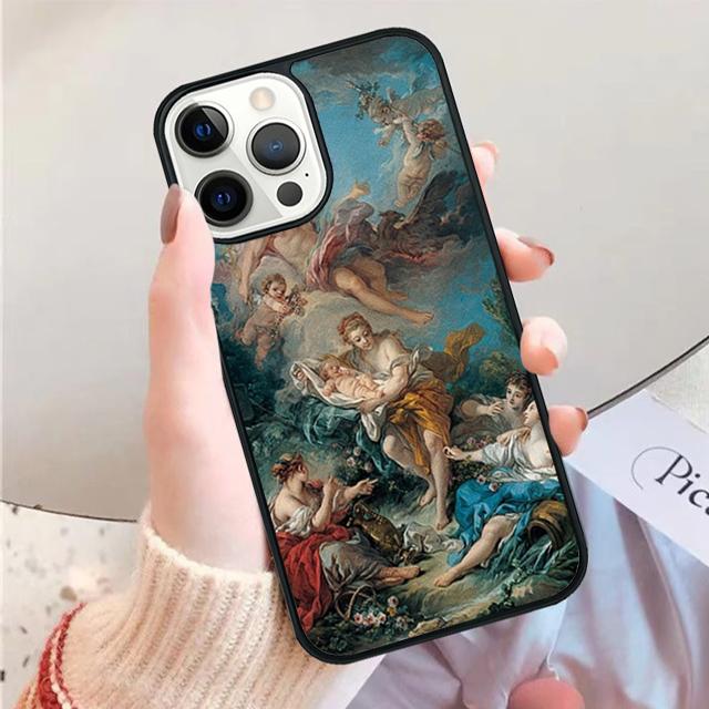 

Renaissance art Painting Phone Case Cover For iPhone 17 Air 15 13 Pro Max 16 14 Plus 11 12 Apple max iPhone 16plus