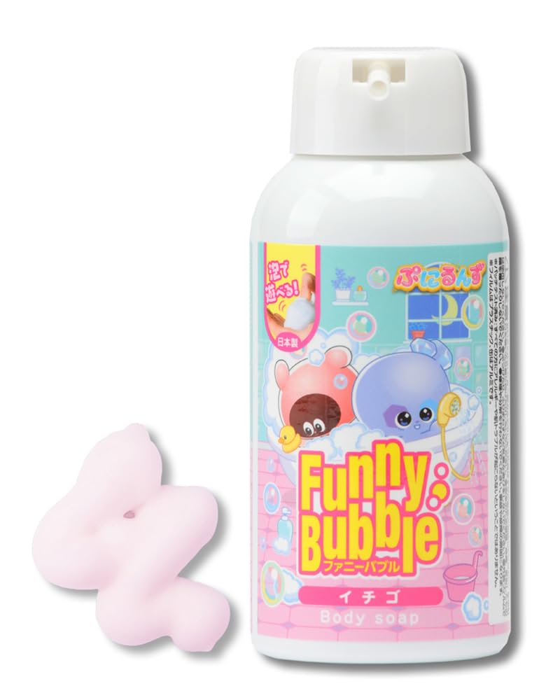 [TENEI] FunnyBubble Punirunz 100g (Single Item, Strawberry)