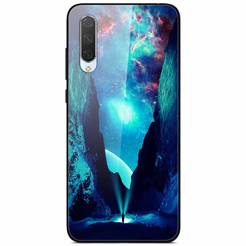 Pro pouzdra Xiaomi Mi A3 9SE 9Lite Módní tvrzené sklo Pevná zadní kryty pro pouzdra na telefon Xiaomi Mi 9 SE Bumper Fundas Coque MiA3
