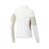 FILA Ski Series Fashion Simple Sports Casual Versatile Warm Fleece Long Sleeve Regular T-Shirt Women Tops Jade-White A11W546201FWT