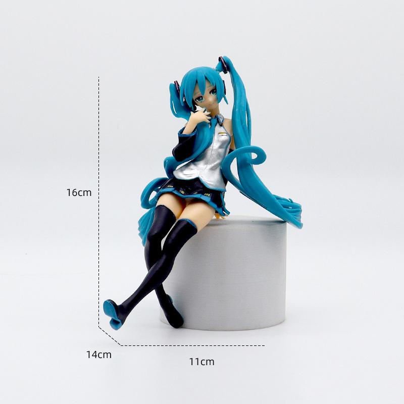 

1 Piece Anime Hatsune Miku Action Figure Model Gifts Collectible Figurines for Kids 18-21cm 18-21CM