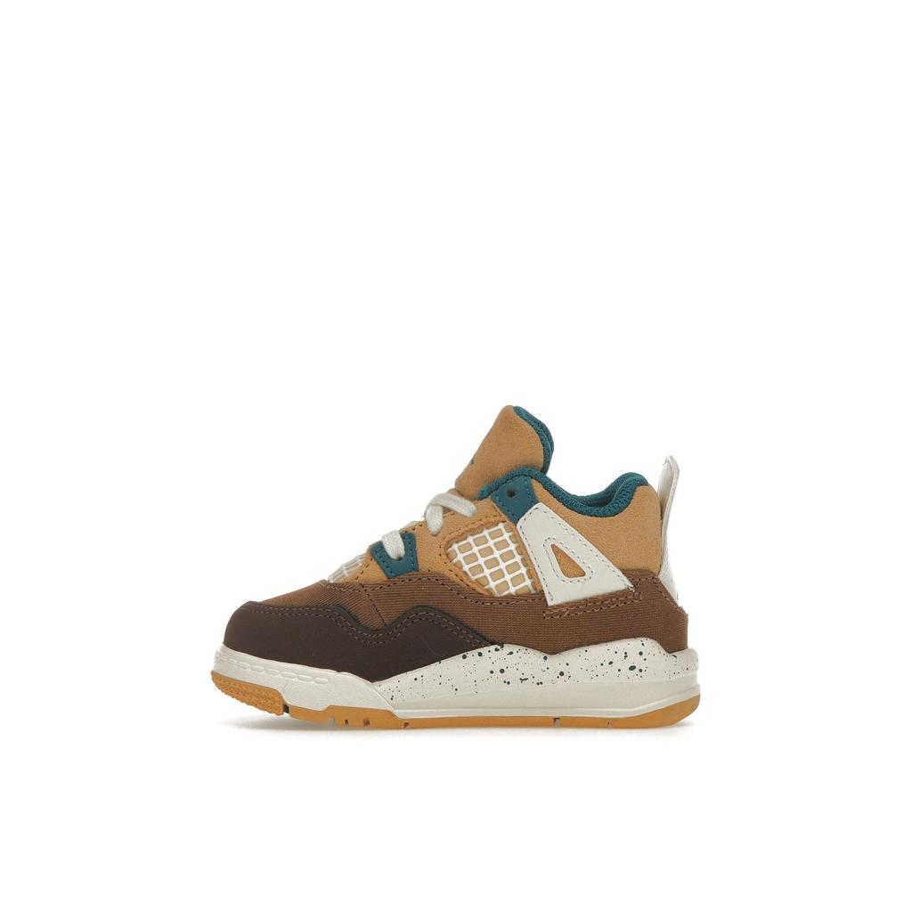 Jordan 4 Retro TD Cacao Wow Geode Teal FB2215-200