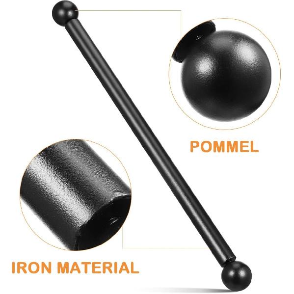 Gadpiparty Lamp Post Cross Arm Ladder Frame Threaded Metal Ball Pole Lamps Cross Handle Lamp Post Arm Rest Lamppost Light Fixture Replacement Ladder