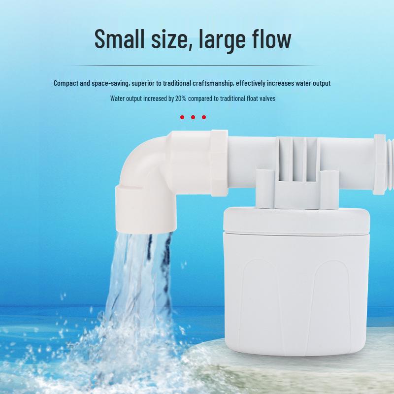 4-Point Automatic Water Level Controller with Self-Stop Float Valve for Tanks and Towers