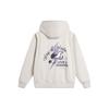 Li Ning Wade Christmas Collection, Hooded Long Sleeved Loose Fit Fleece Lined Sweatshirt Men's Heather Gray Tile Gray AWDU651-4