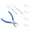 Multifunctional Jewelry Pliers Carbon Steel Pliers Tool Soft Jaws Pliers for Jewelry Making Beading Shaping Wire