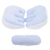 W Shaped Pillow for Women Cotton   Travel Belly Support Maternity   Pillow for Side Sleepers