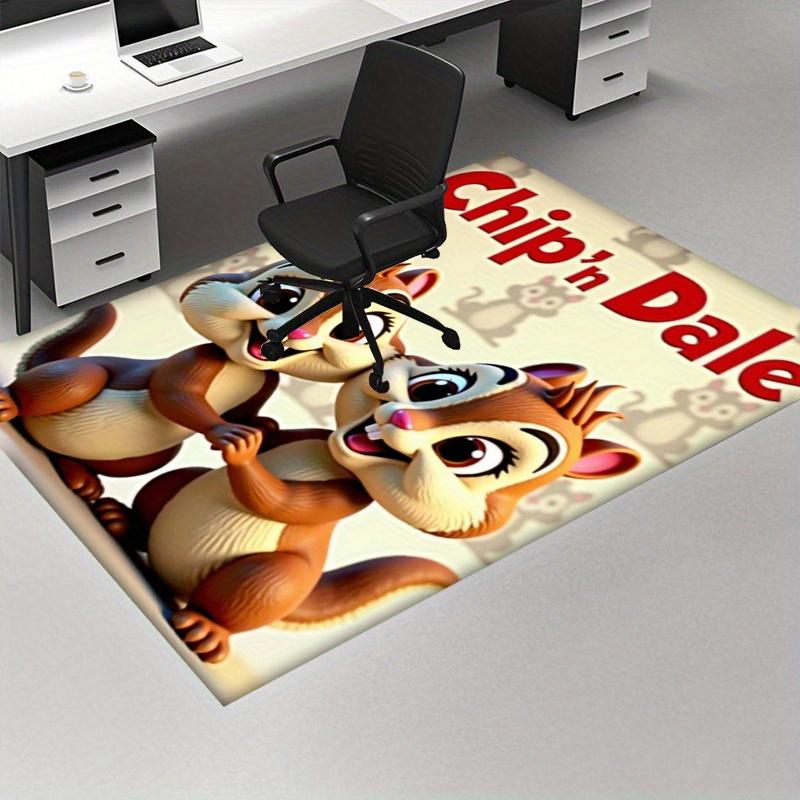 1pc,Chip 'n Dale Home Decor Rug - Office Carpet, Chair Pad, Outdoor Mat Gift Idea