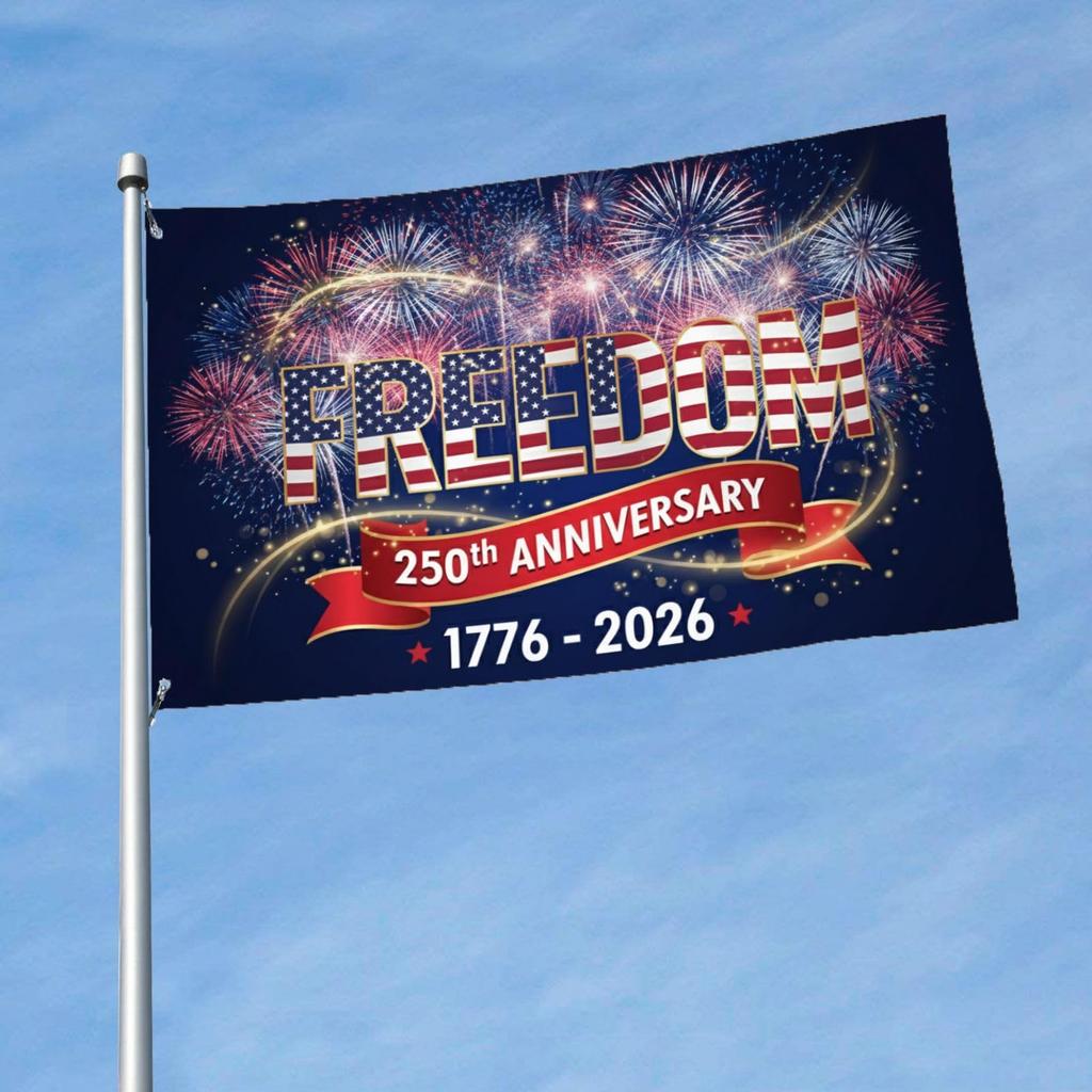250th Anniversary American Flag Garden Decoration Flag
