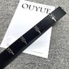 Nietengürtel, Herren Metall Hohlgürtel, heiliges Schwert Retro-Gürtel, personalisierter Denim-Gürtel.