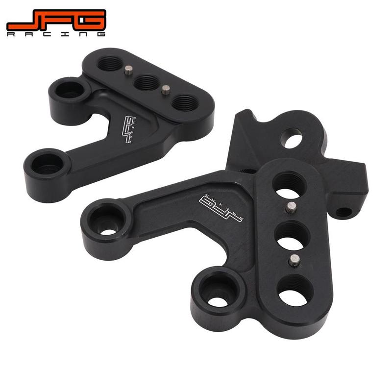 Motorcycle 7075 Aluminum Foot Pegs Brackets For Sur Ron Sur-Ron Surron Electric Cross-country Bike