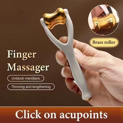 Finger Joint Acupoint Massager Rollers With Essence Oil Relieve Finger Fatigue Arthritis Massage Tool Acupuncture Points Massage