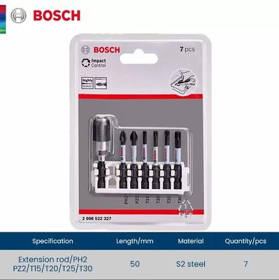 Punte a percussione professionali Punte per avvitamento resistenti a impatto Set di punte per cacciavite in acciaio S2 per utensile elettrico Bosch GDR GDX