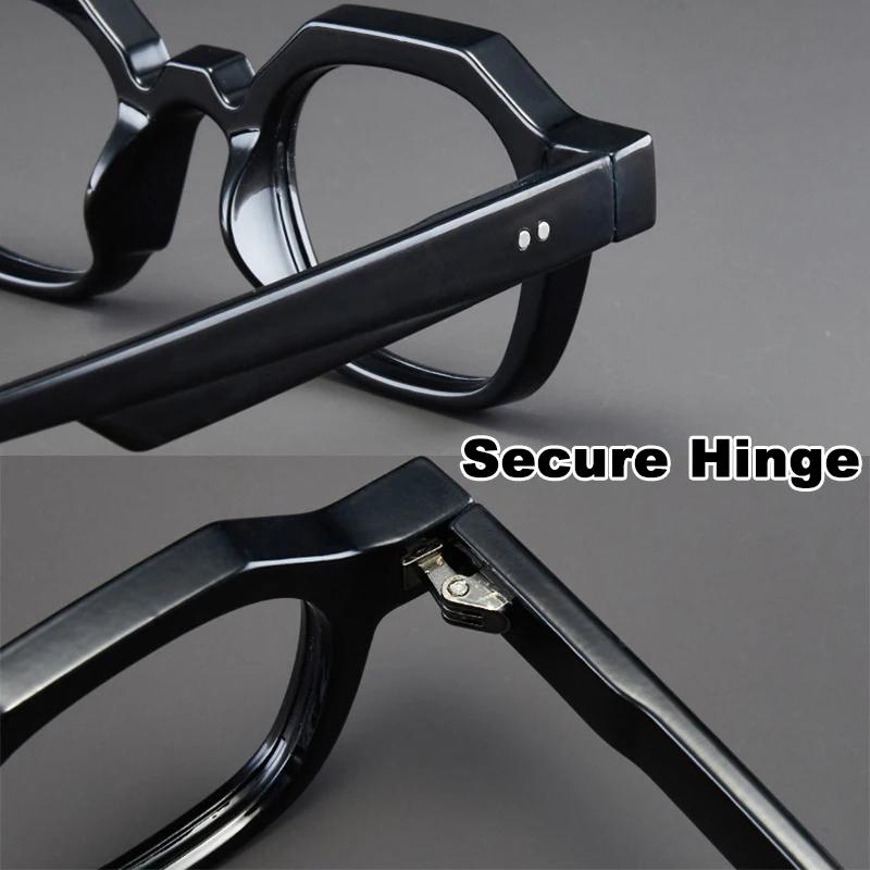 Men Fashion Reading Glasses Women High-Definition Glasses Retro Presbyopia Eyewear With Secure Hinge Classics Comfy Frame