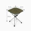 Lätt Campingpall Liten Hopfällbar Camping Bärbar Stol med Handväska Lämplig för Resor Camping Fiske Picknick