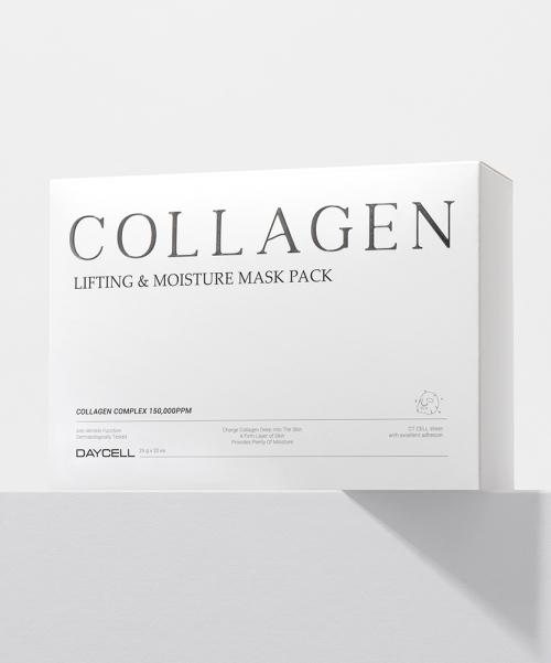 Daycell Cosmetics Collagen Lifting & Moisture Mask Pack 25g * 4pcs