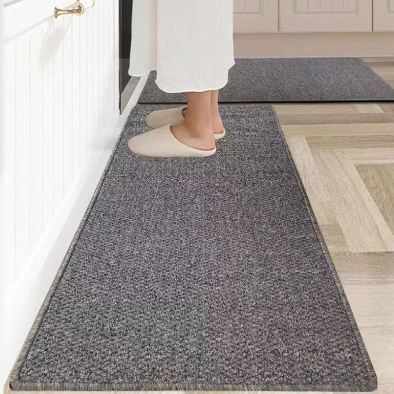 Pineapple Pattern Kitchen Floor Mat Non Slip Oilproof Kitchen Area Rugs Entrance Doormat Living Room Carpets Bathroom Door Mats 40x60m 1piece