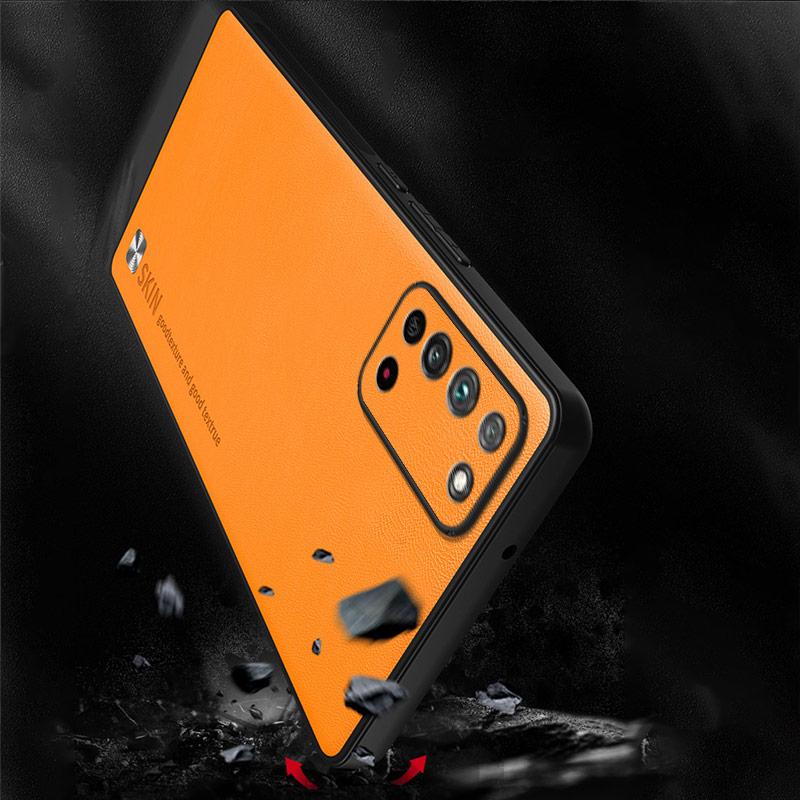 For Honor X10 Fashion PU Leather Silicone Case For Honor X10 Max Lens Protection Shockproof Cover For Honor X10 Anti Fall Case