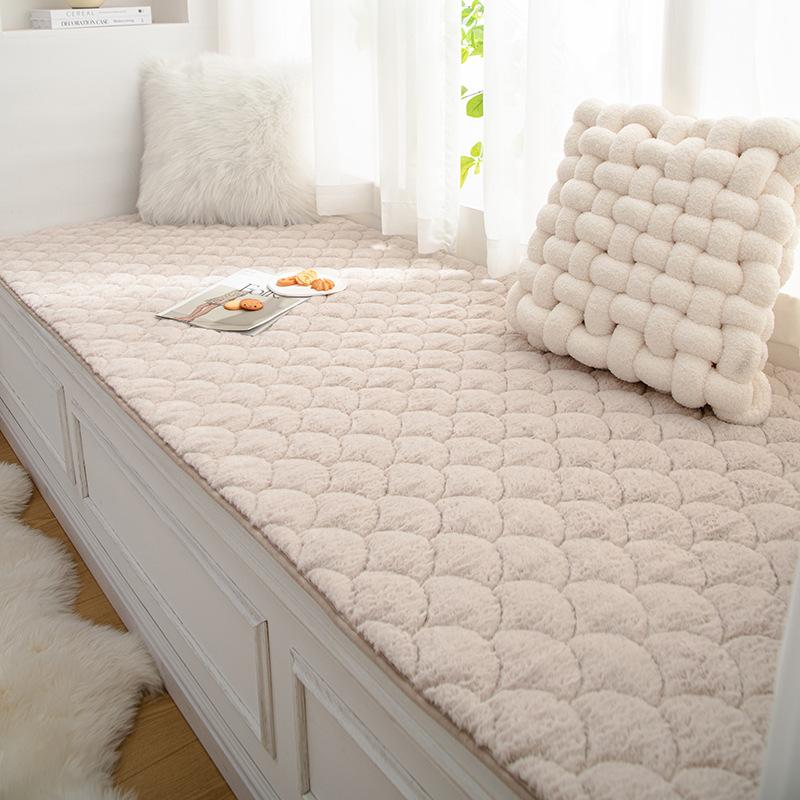 New Bay Window Mat Window Sill Mat Light Luxury Bedroom Blanket Internet Celebrity Tatami Balcony Mat Master Bedroom Carpet Generation Hair