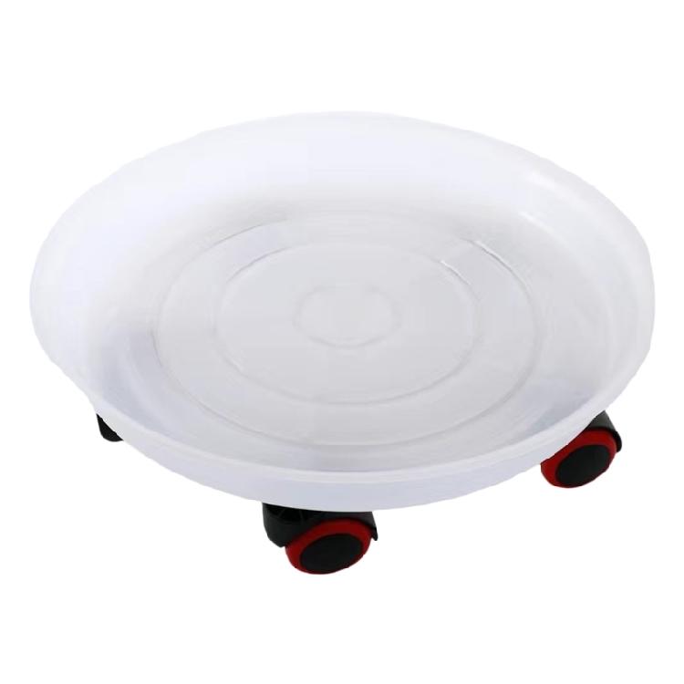 High Capacity Plant Cart Garden Container Tray With Smooth Rolling Wheels Support Large Heavy Decorative Pots