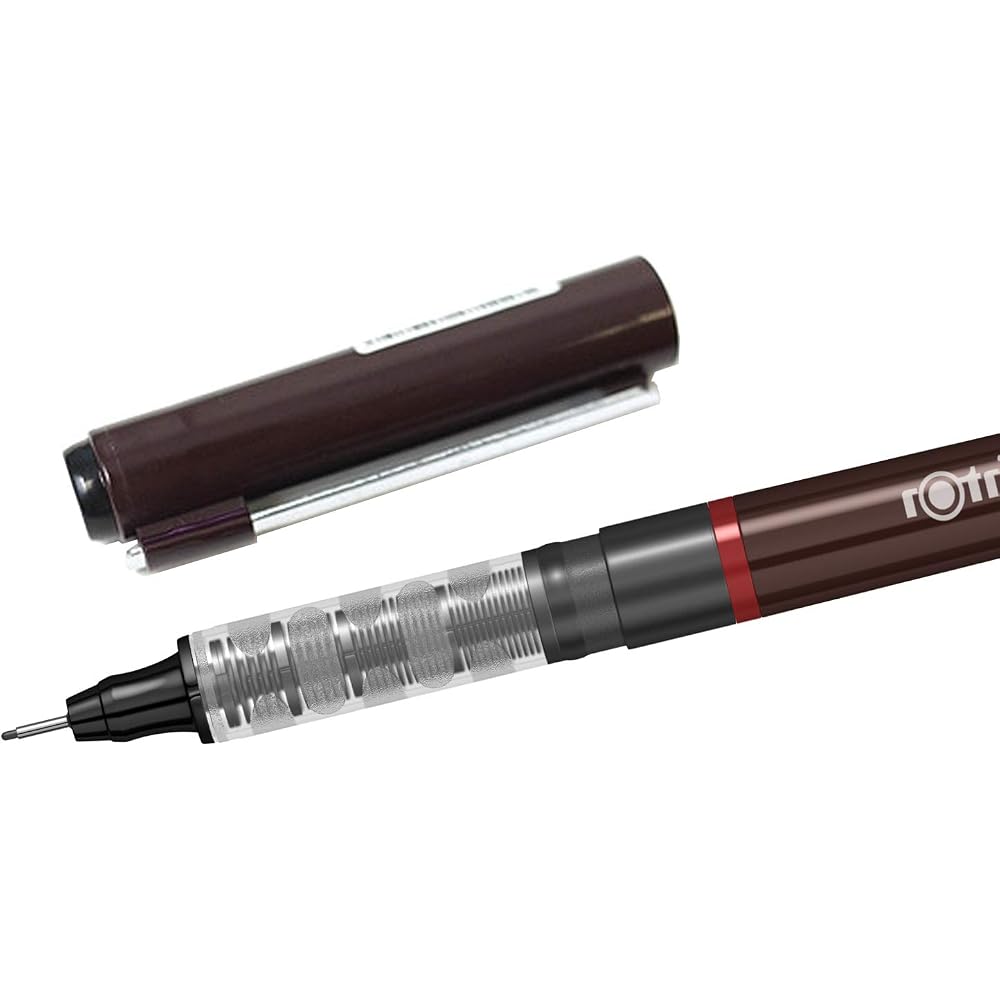 Rotring Tikky Graphic Pigment Liner 0.3mm & 0.5mm Pens - 3 Black Pigment Ink, Fiber Tips, Set of ...