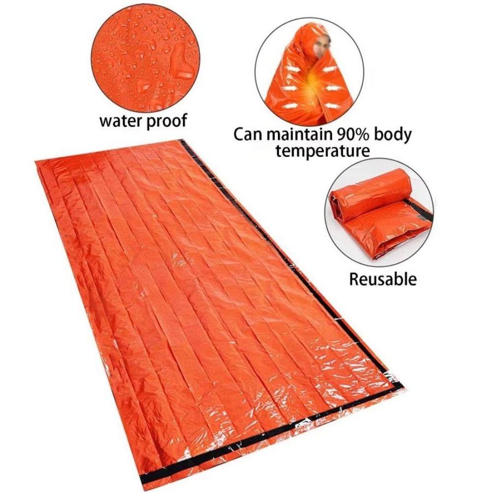 Waterproof Emergency Sleeping Bag Lightweight Survival Shelter Blanket New Emergency Blanket