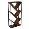 80×35×160 cm Tree Standing Shelf 8 Levels, Corner Shelf Space-Saving, Storage Shelf for Bedroom, Living Room, Home Office, Sturdy, Anti-Tip, Bookshelf
