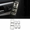 Fit For Mercedes-Benz GLK 2009-2015 ABS Silver Window Switch Button Garnish Trim