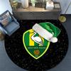 ADO Den Haag,Round Area Rug,Carpet Rug for Living Room Bedroom Sofa Playroom Decor,Non-slip Floor Mat