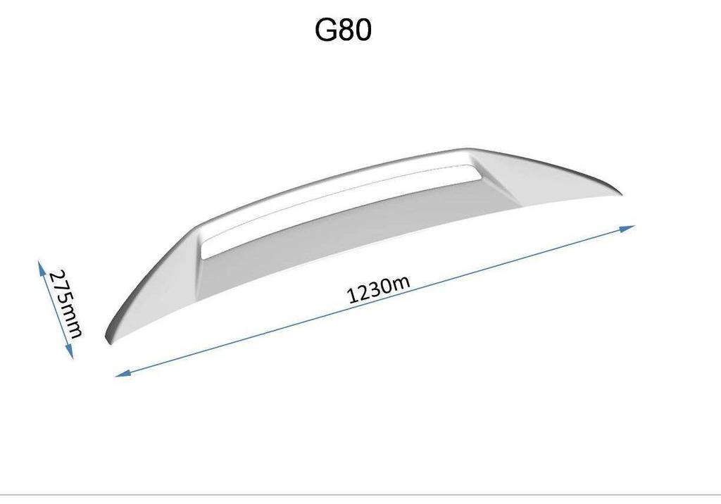 BMW G80/G82/G87 Carbon Fiber Rear Spoiler & M234 Diffuser Upgrade