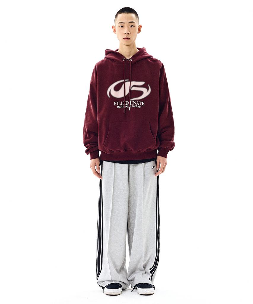 Symbol Logo Spread Hoodie - Navy