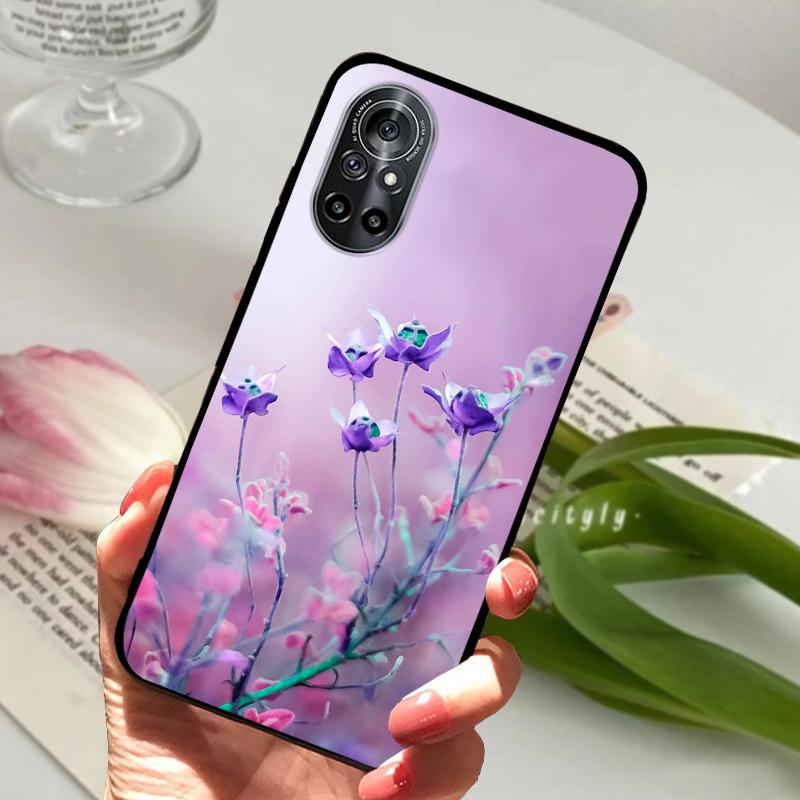 For Honor V40 Lite Case Marble Cool Soft TPU Silicon Phone Cover For Huawei Nova 8 4G 5G Protective Shell Bumper Capa Nova8 Pro
