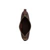 Coach Ella 36 Logo Zip Closure Leather Underarm Shoulder Bag Large Women Shoulder Bag Dark-Coffee CCE48-IMXAL