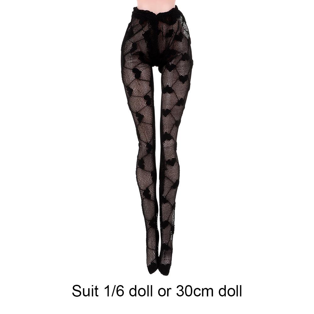 1PC Fashion Elastic Doll Leggings Pantyhose Fishnet Tights Doll Stockings Long Socks For 1/6 Doll Clothes Accessories Kids Toys