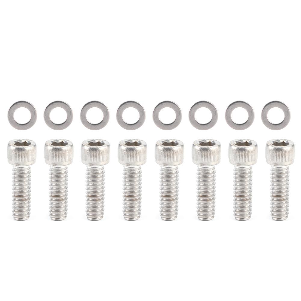 

8 шт. Болты крышки клапана SBC 104003 с прокладкой Подходят для Chevrolet 265 283 302 305 327 350 400 SB