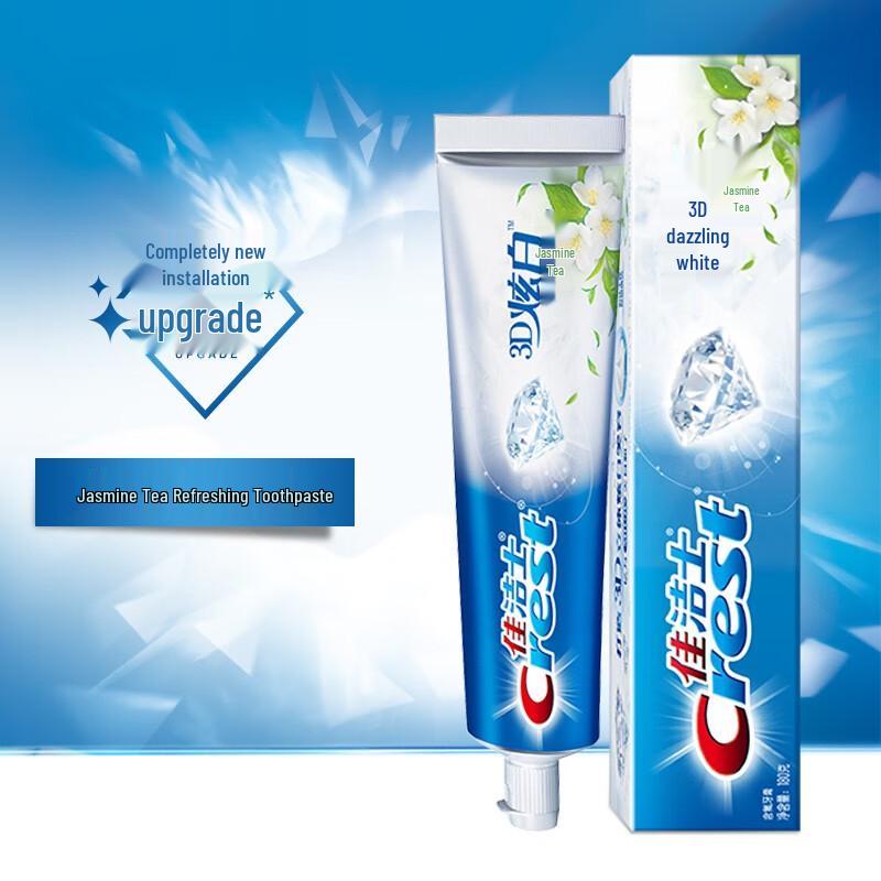 Crest 3D White Jasmine Tea Refreshing Toothpaste (4-Pack)