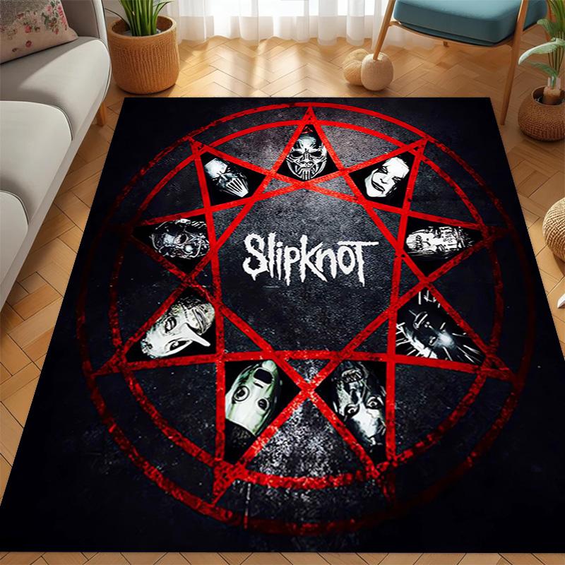 Slipknot: Chaos Rebellion carpet printing Suitable for all seasons Dormitory decoration Christmas gifts Bathroom mat