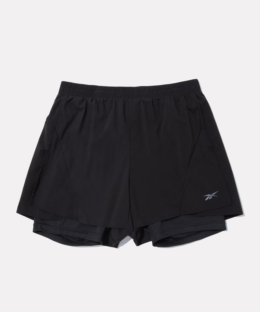 REEBOK Performance 2-In-1 Shorts - Black