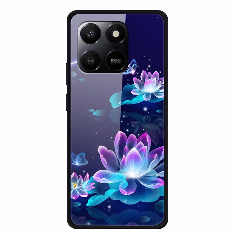 6.77" Glass Back Cover For Honor 400 Smart X7d 2025 Case Tempered Glass Case For Honor Play 10T 5G Case Protective Fundas Shells