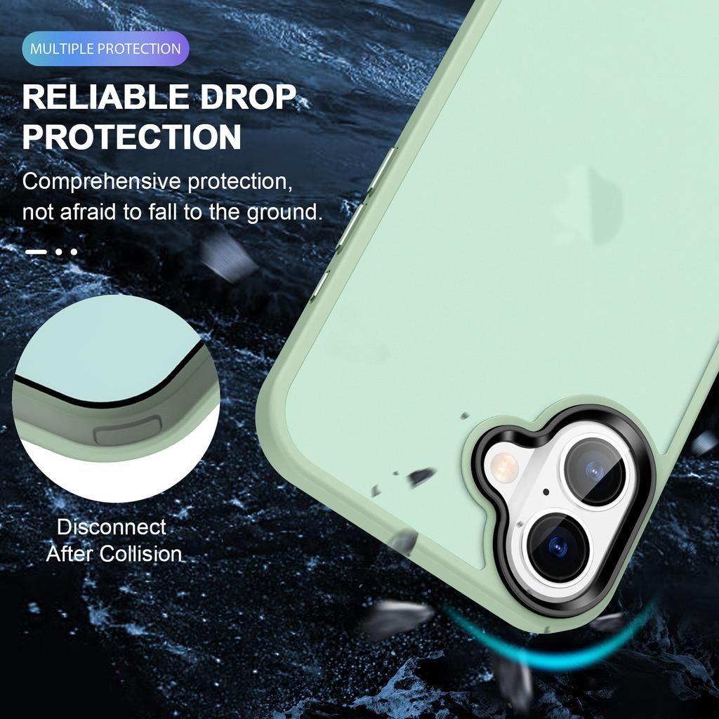 Hot-Selling Applicable Apple 16Pro Matte Mobile Phone Case 15 Anti-Drop And Non-Slip 14 Mobile Phone Protective Case 13Pro