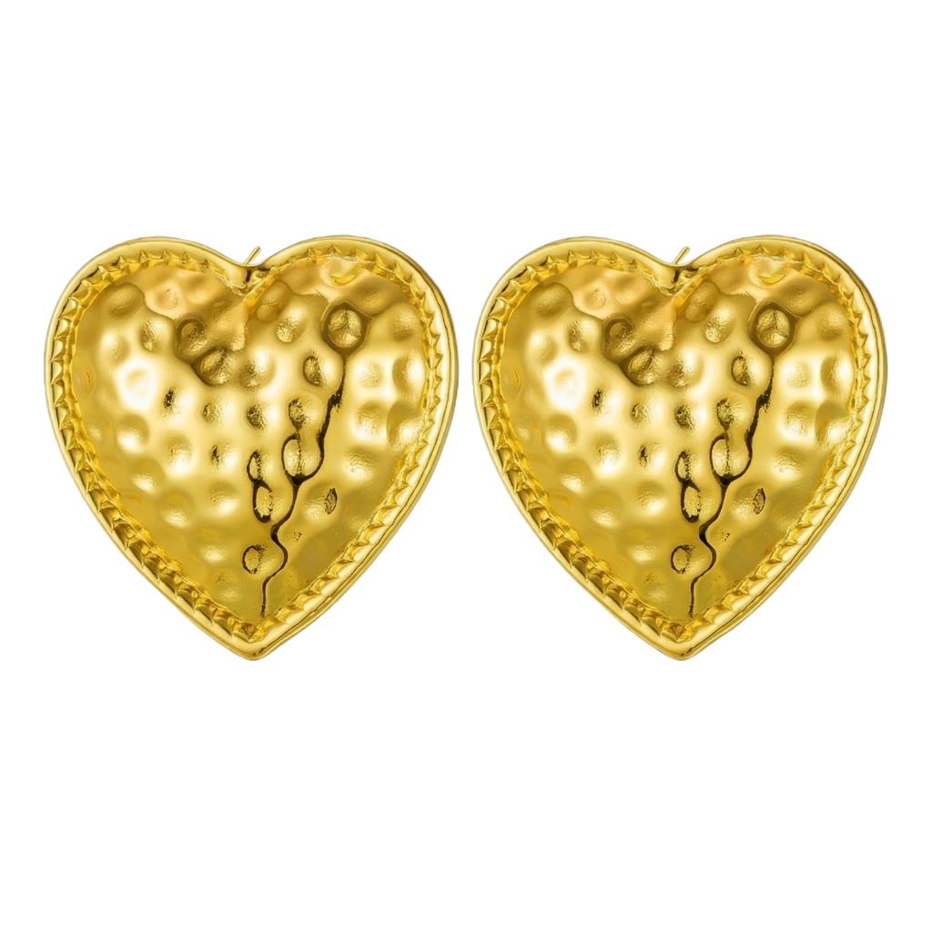 Boucles d'Oreilles en Acier Inoxydable pour Femmes Vintage Luxe Élégant Bijoux en Acier Titane