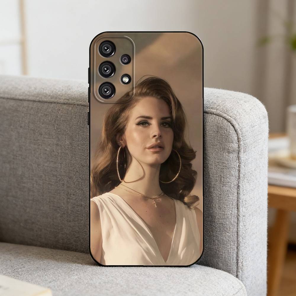 L-Lana Del R-Rey Phone Case For Samsung S25,S24,S21,S22,S23,S30,Ultra,S20,Plus,Fe,Note,10,9,5G Black Cover