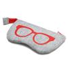 5 Colors Unisex Cosmetic Bag Portable Wool Felt Cloth Glasses Bag Eyeglasses Cases Sunglass Pen Students Unisex Storage Bags