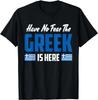 Non Aver Paura La Maglietta Greca Orgogliosa Grecia Divertente Bandiera T-shirt Regalo Maglietta Unisex