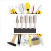 5 Pcs H.S.S. Burrs Rotary File 1/4"/6.35mm Rotary Rasp Cutte for DIY Woodworking
