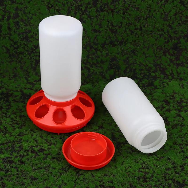 Poultry Pigeon Thickened Feeder And Drinker Water Food Dispenser Automatic Chicken Birds Chick Waterer Feeding Bucket Container