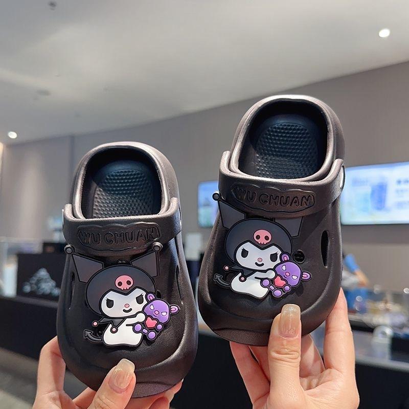 Summer Kids'Casual Shoes Sandals  Cartoon Shoes Summer Shoes For Girls Soft Bottom Anti-slip Blue Pink Shoes