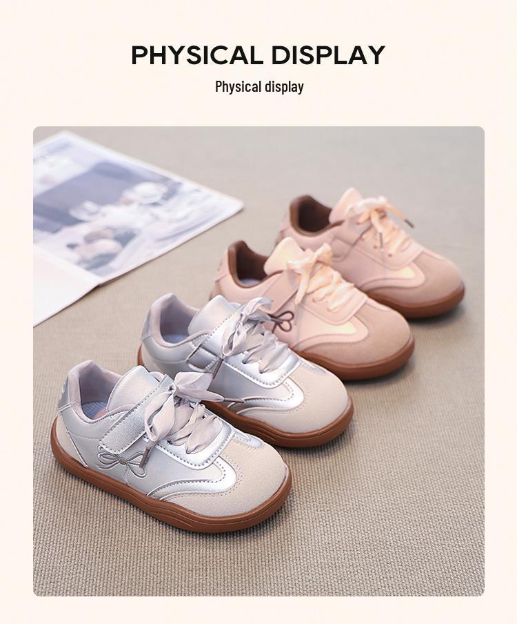 Baskets Princesse Ballet Style Allemand 2025 pour Filles - Semelle Souple, Ultra-Légères, Chaussures de Sport Automne Très Vendues pour Bébés.